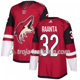 Arizona Coyotes tröja Antti Raanta 32 Adidas 2017-2018 Maroon Authentic - NHL Tröjor Herr
